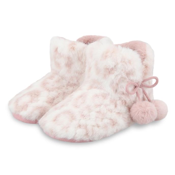 totes toasties® Kids Boot Slippers Pink / White Extra Image 2